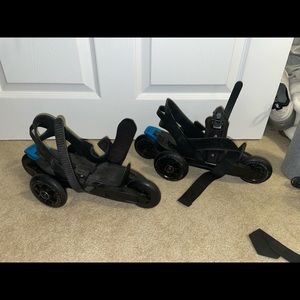 CARDIFF S2 Unisex Adjustable skates, Step Strap Adult and Child